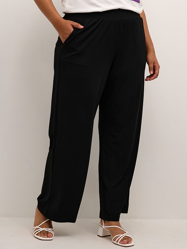 MALINA  - Plus Size Bukser fra Kaffe Curve