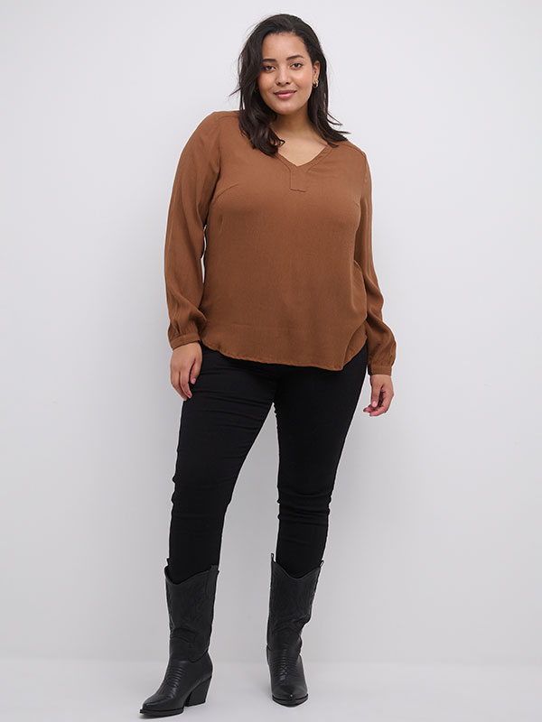 Bluse fra Kaffe Curve