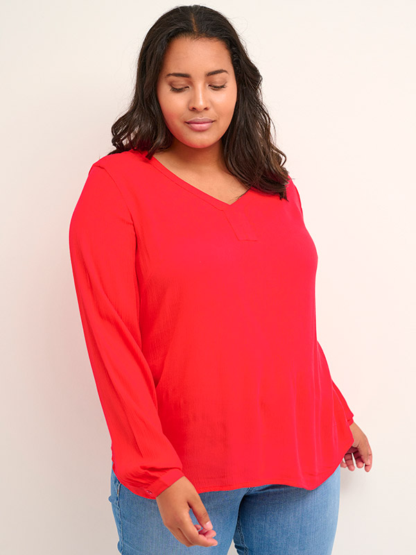AMI  - Plus Size Bluse fra Kaffe Curve