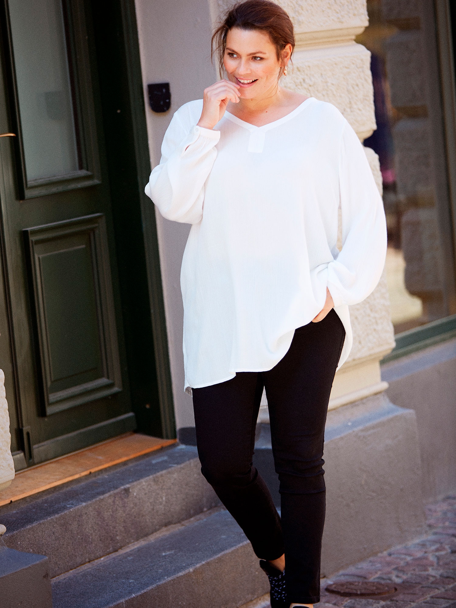 AMI - Plus Size Tunika fra Kaffe Curve