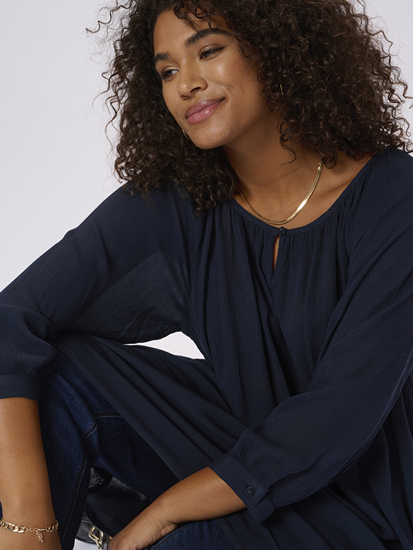 KCAMI - Plus Size Tunika fra Kaffe Curve