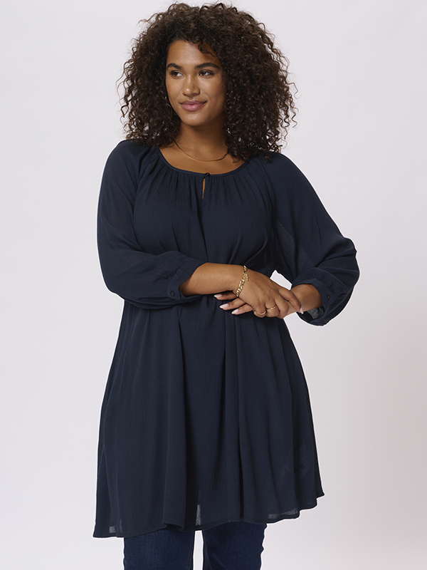 KCAMI - Plus Size Tunika fra Kaffe Curve