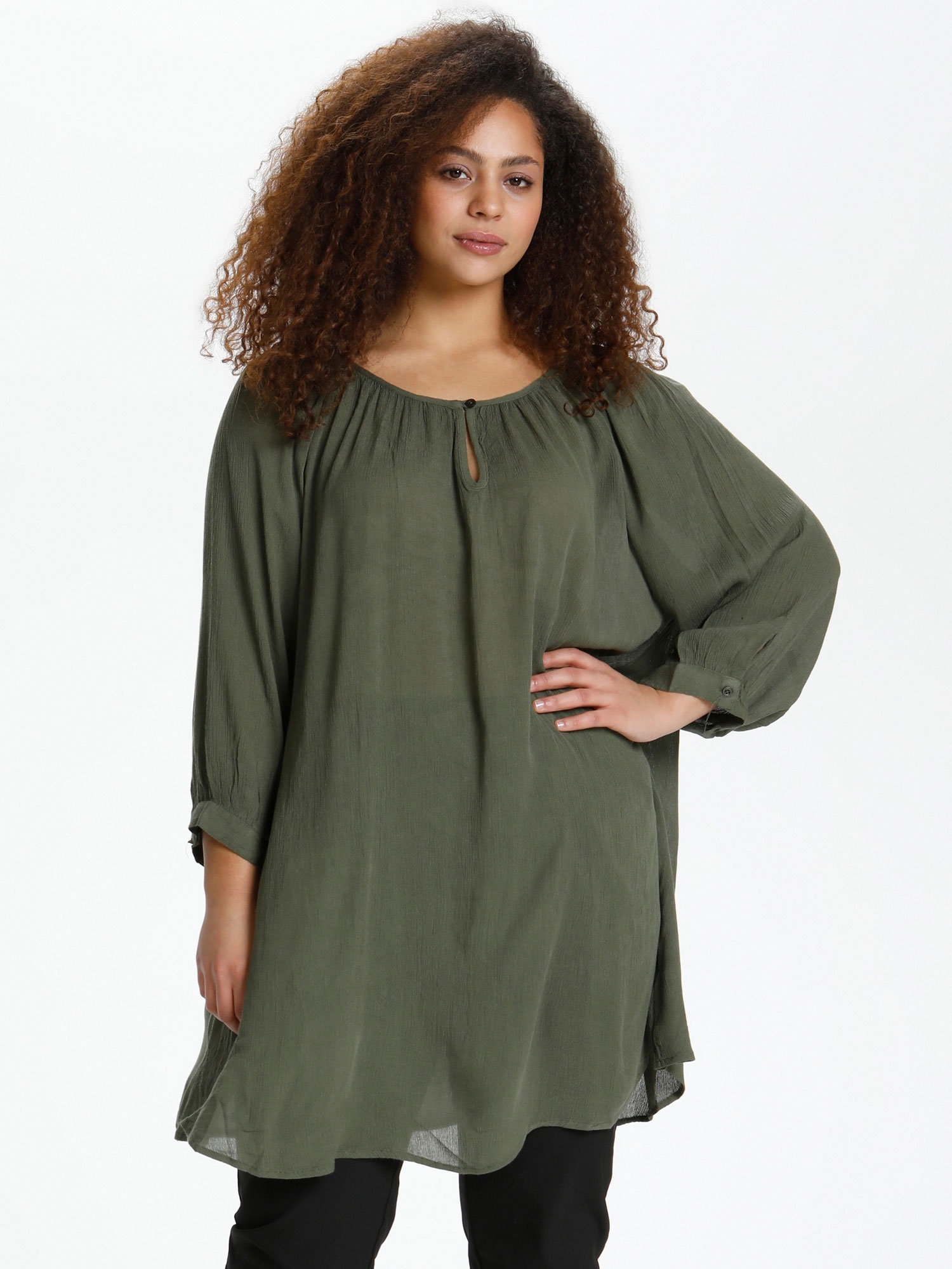 KCAMI  - Plus Size Tunika fra Kaffe Curve