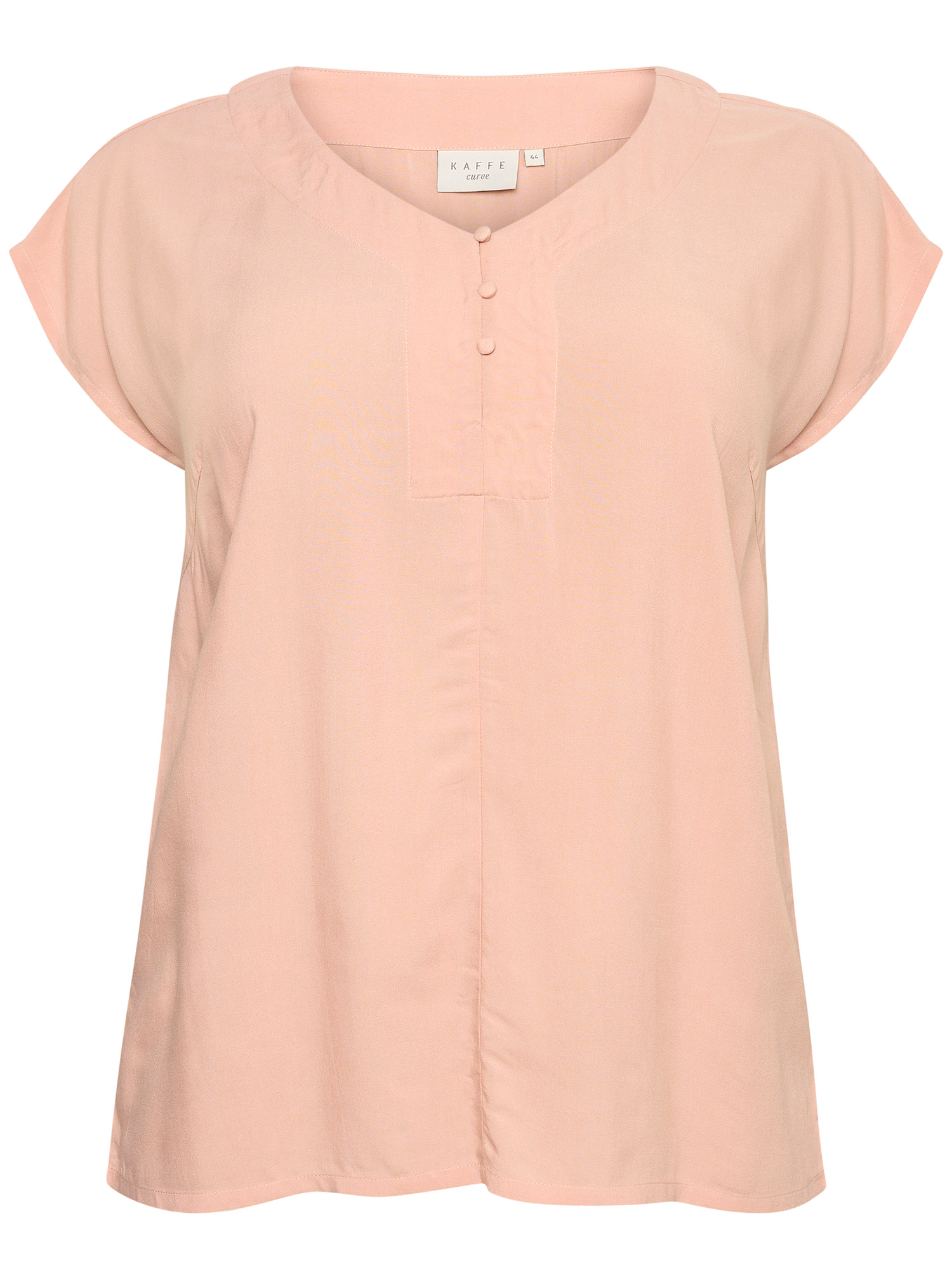 KCaya - Rosa Viskose bluse  fra Kaffe Curve