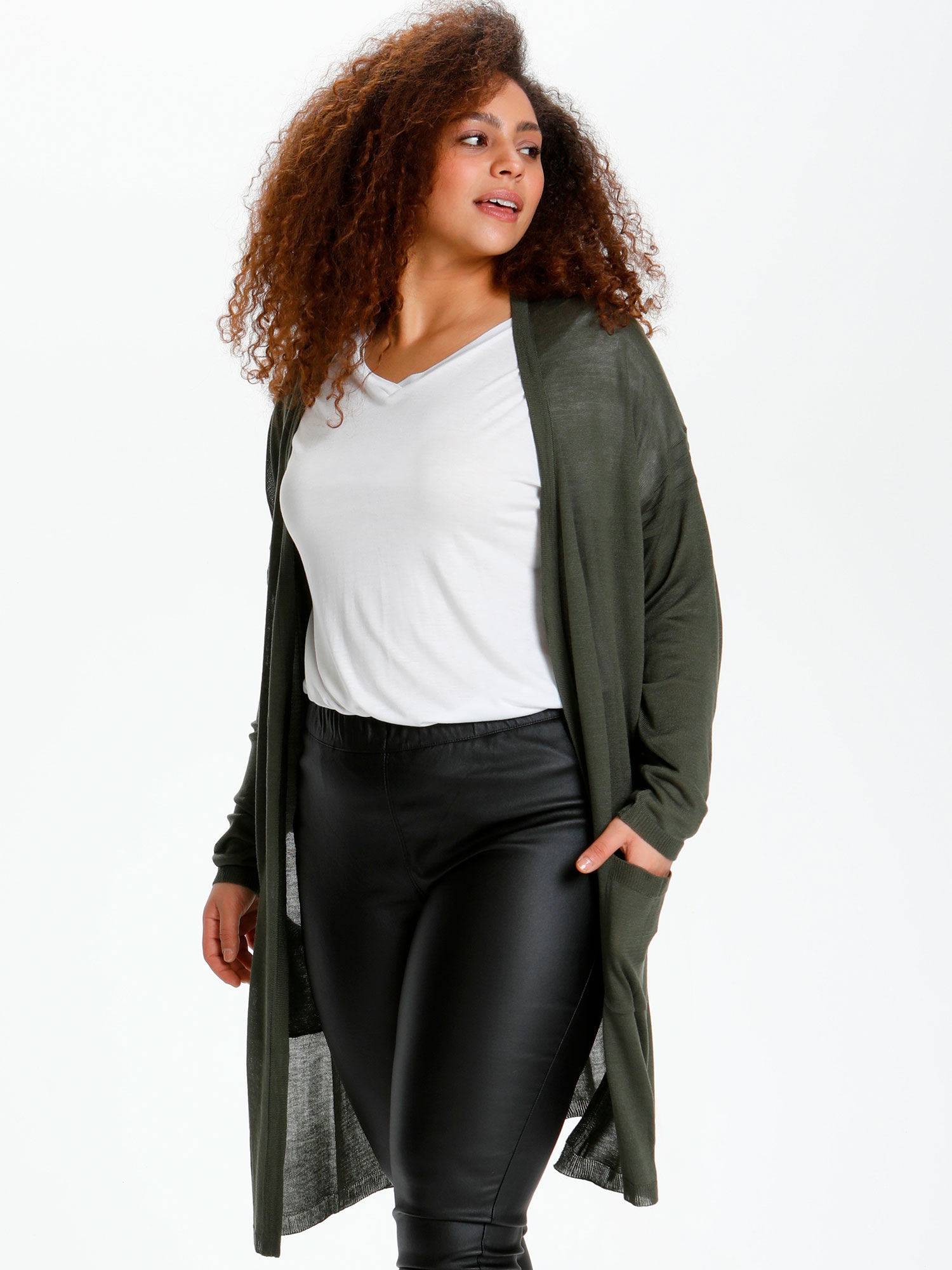 Cardigan fra Kaffe Curve
