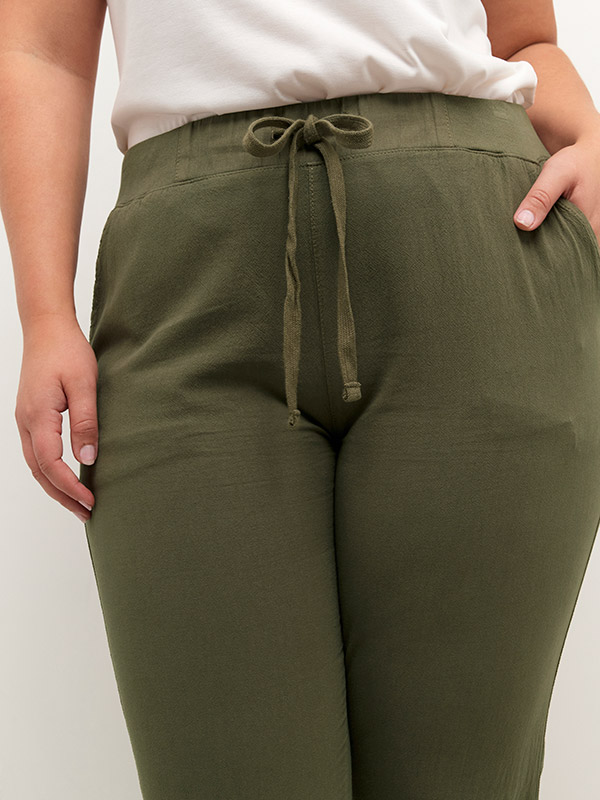 NANA  - Plus Size Bukser fra Kaffe Curve