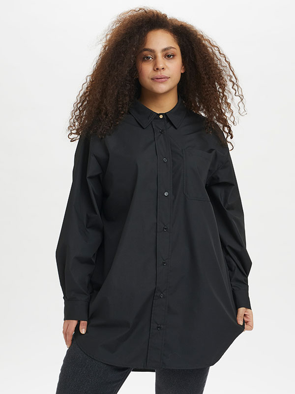 LONE - Plus Size Skjorte fra Kaffe Curve