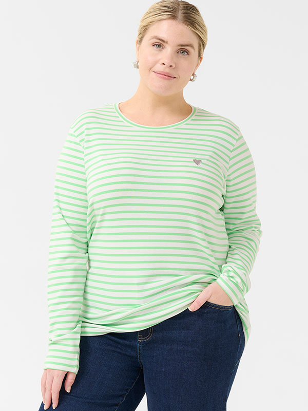 KCLIA - Plus Size Bluse fra Kaffe Curve