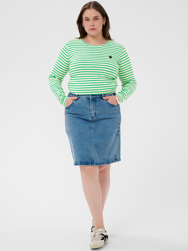 KCLIA - Plus Size Bluse fra Kaffe Curve