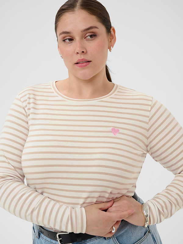 KCLIA - Plus Size Bluse fra Kaffe Curve