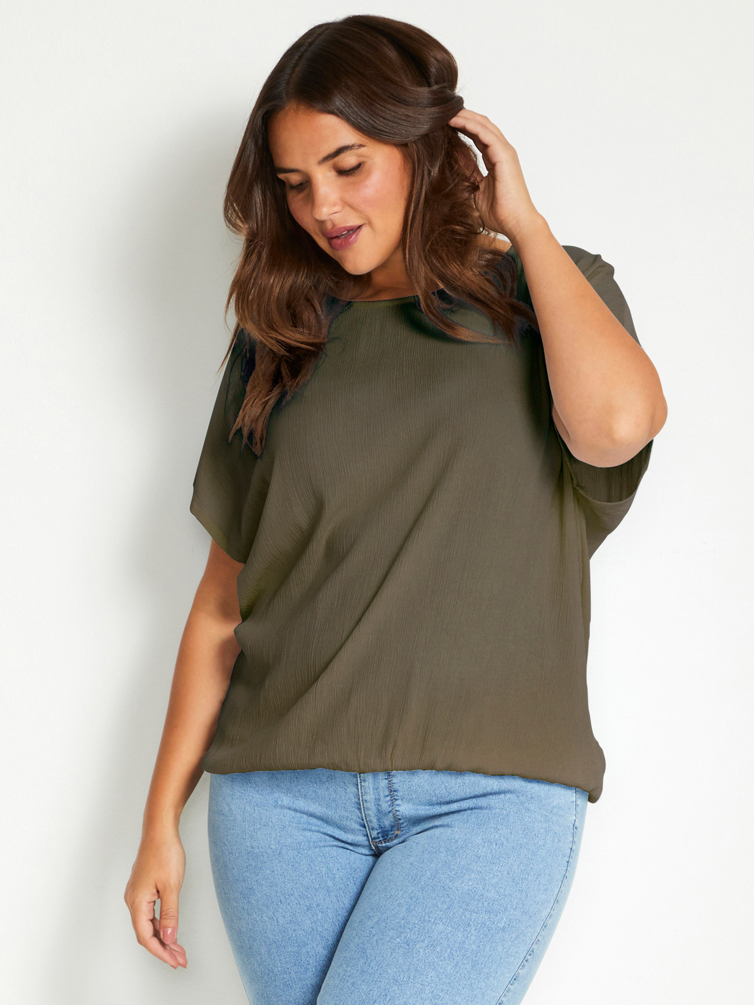 Bluse fra Kaffe Curve