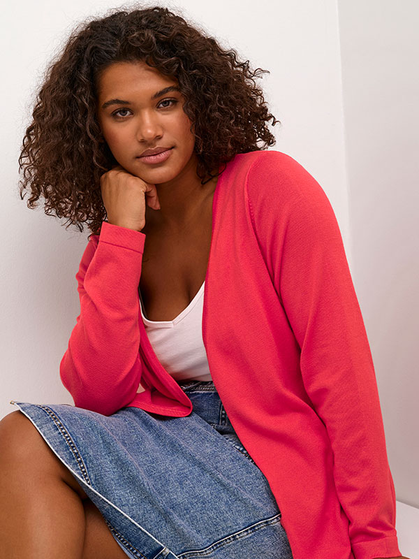 Cardigan fra Kaffe Curve
