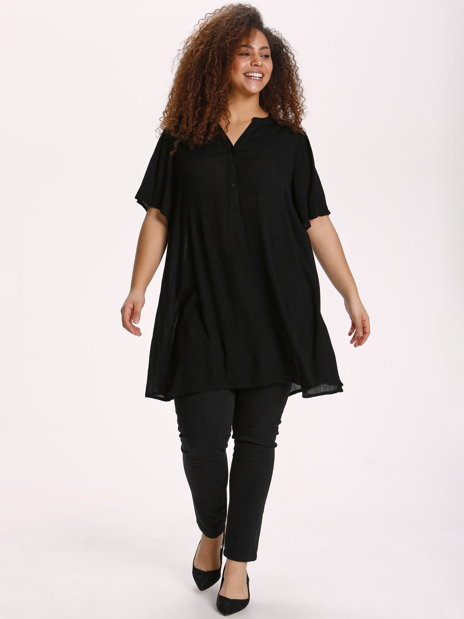 AMI - Plus Size Tunika fra Kaffe Curve