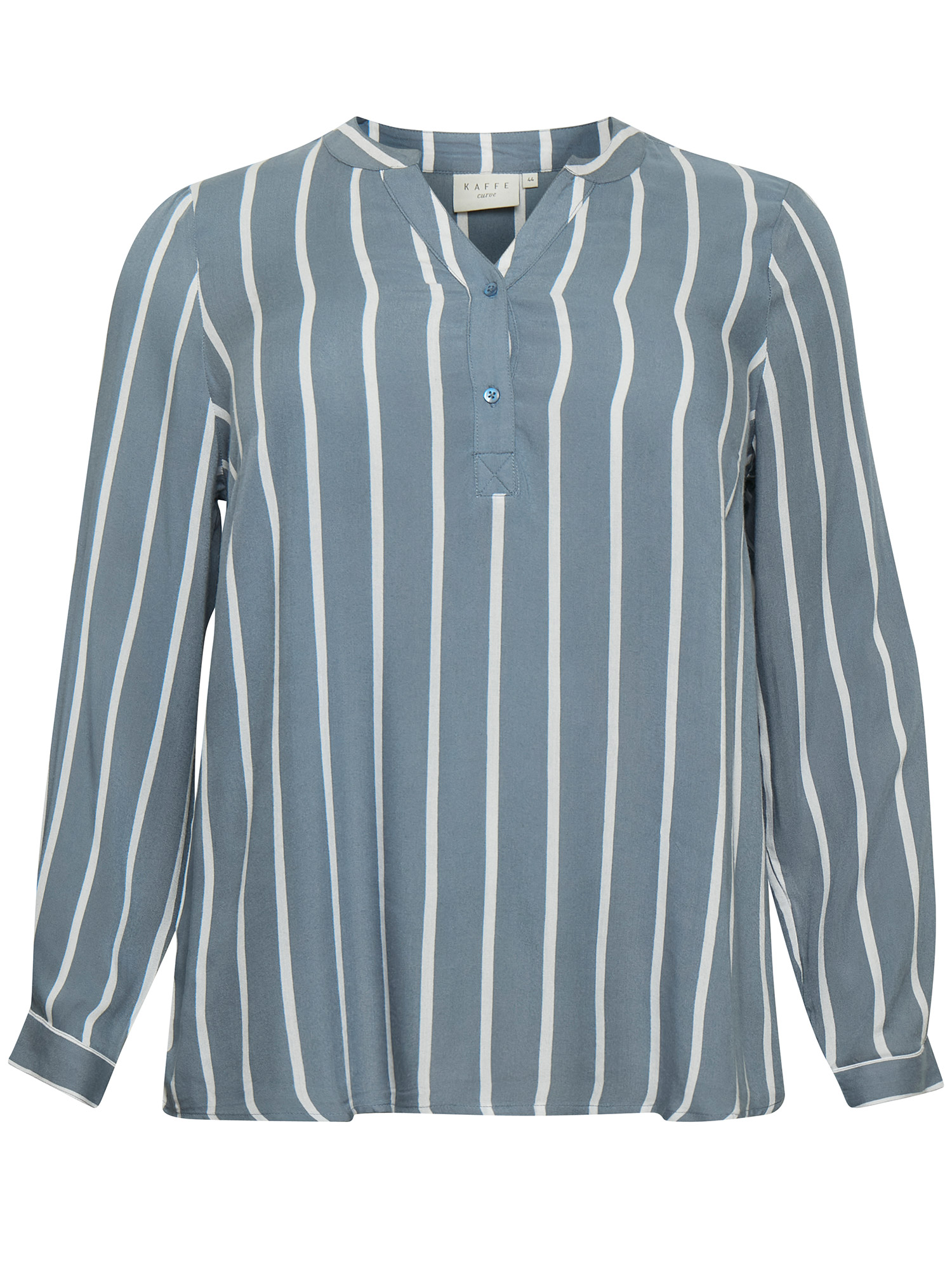 KC Sida - Bluse Med Striper fra Kaffe Curve