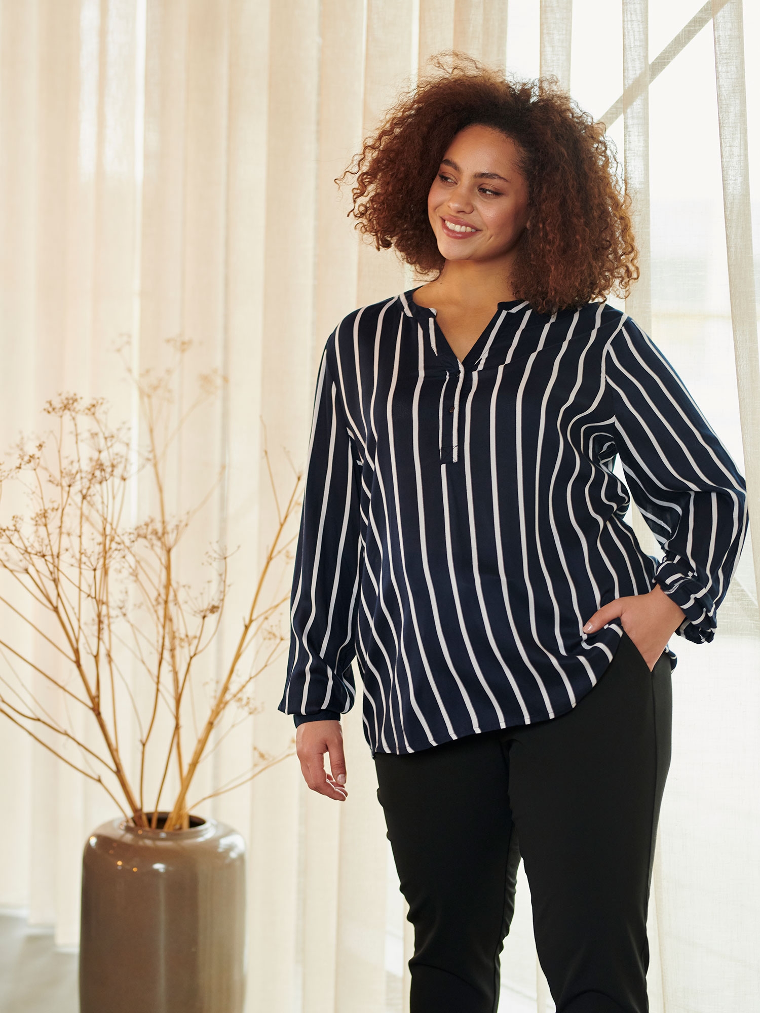 Bluse fra Kaffe Curve