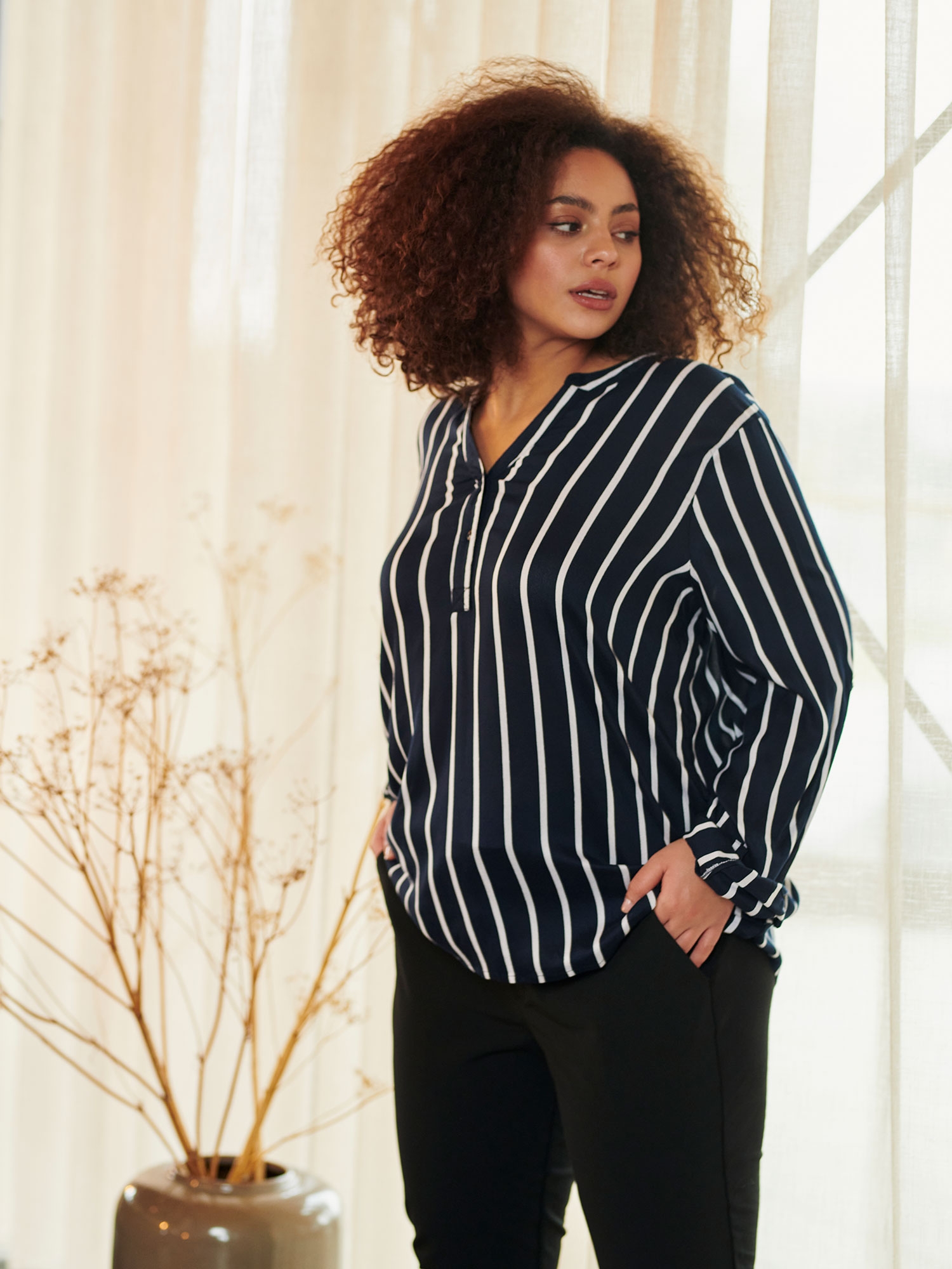 Bluse fra Kaffe Curve