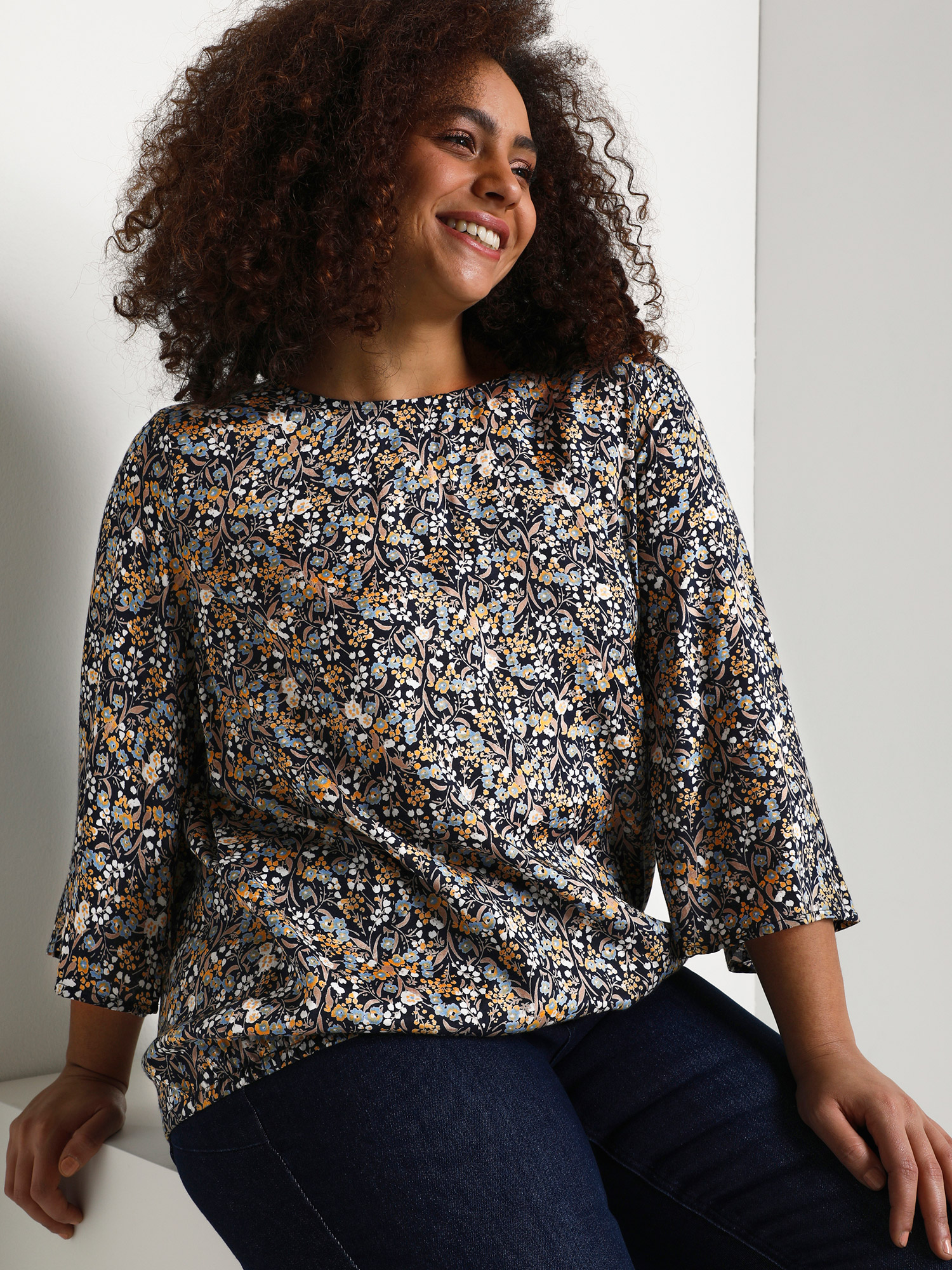 Bluse fra Kaffe Curve