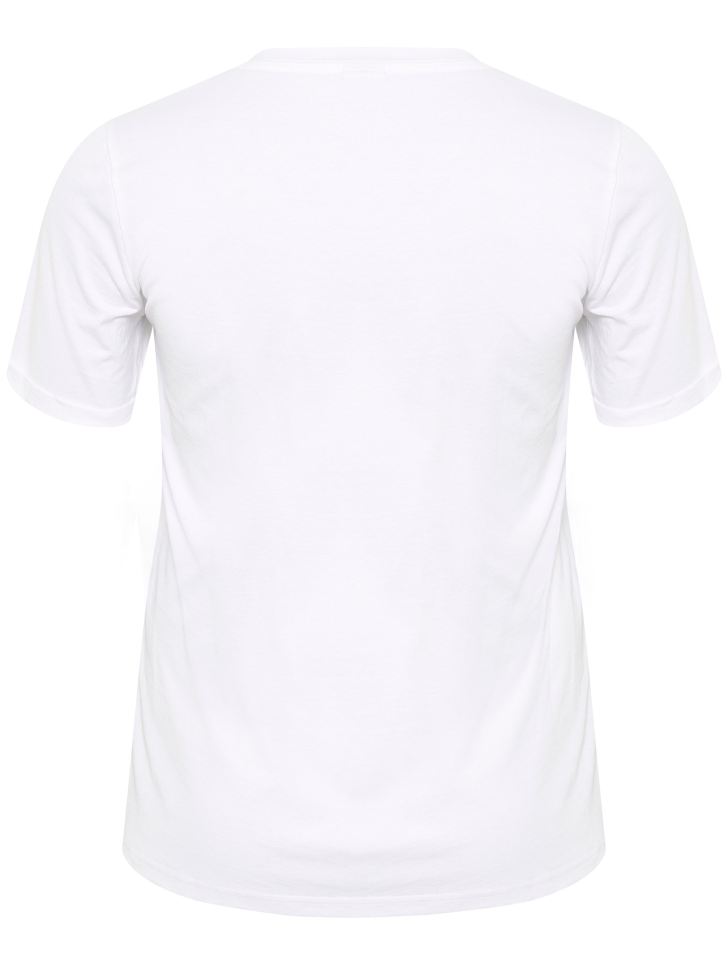 KCyvea - Hvit t-skjorte i bomull med trykk fra Kaffe Curve