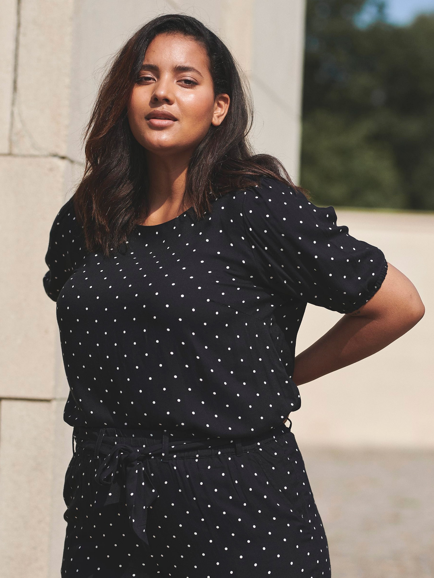 Bluse fra Kaffe Curve