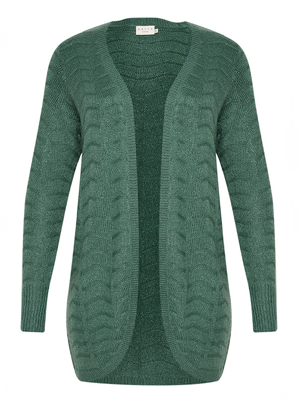 KCEMANA - Plus Size Cardigan fra Kaffe Curve