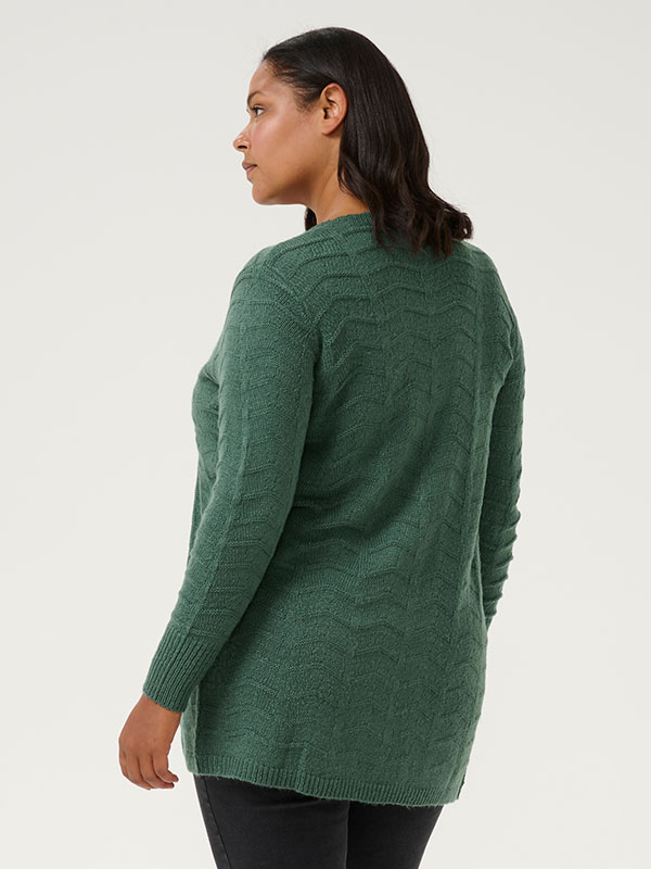 KCEMANA - Plus Size Cardigan fra Kaffe Curve