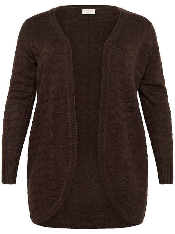 KCEMANA - Plus Size Cardigan fra Kaffe Curve