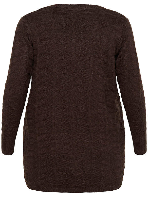 KCEMANA - Plus Size Cardigan fra Kaffe Curve