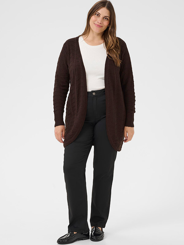 KCEMANA - Plus Size Cardigan fra Kaffe Curve