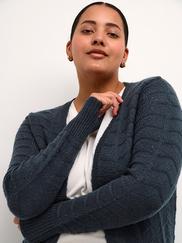 Cardigan fra Kaffe Curve