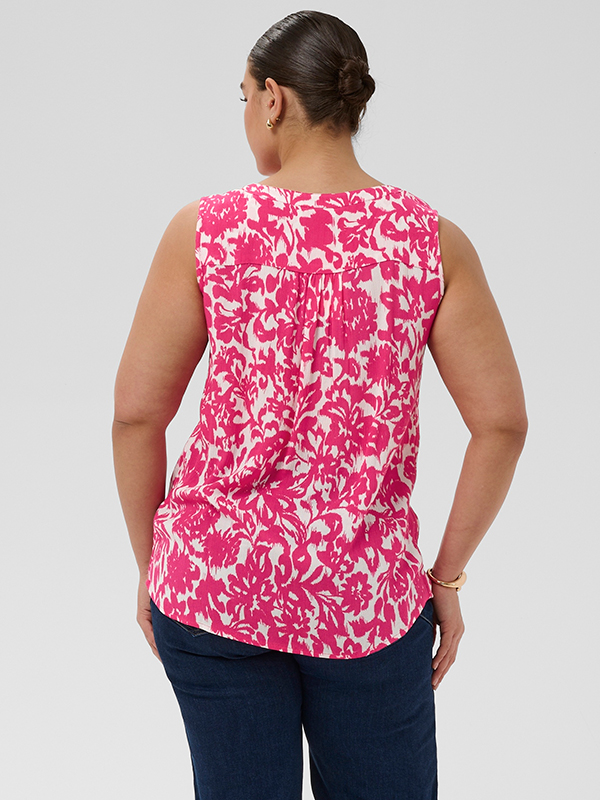 KCVILANA - Plus Size Topp fra Kaffe Curve