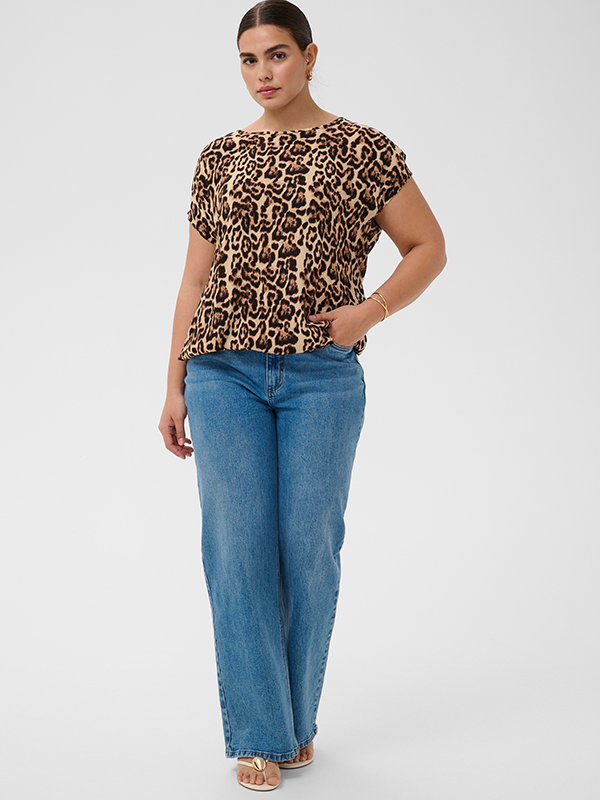 KCVILANA - Plus Size Bluse fra Kaffe Curve