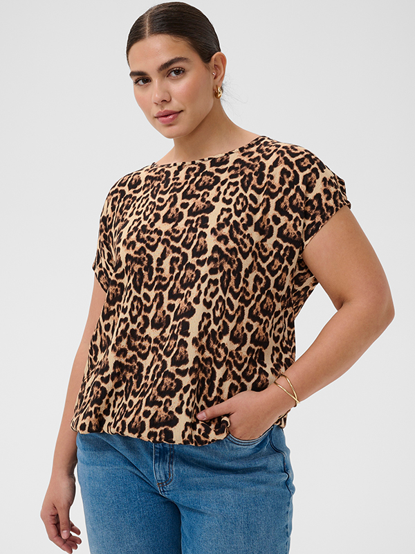 KCVILANA - Plus Size Bluse fra Kaffe Curve