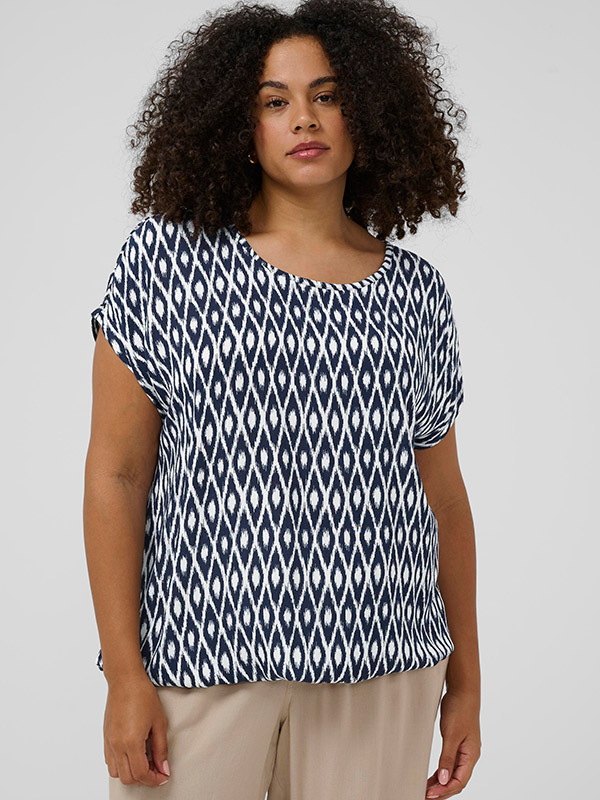 KCVILANA - Plus Size Bluse fra Kaffe Curve