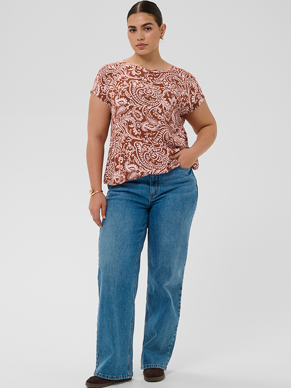 KCVILANA - Plus Size Bluse fra Kaffe Curve