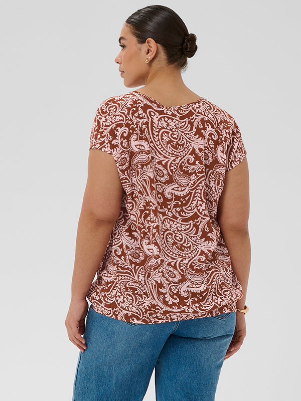 KCVILANA - Plus Size Bluse fra Kaffe Curve