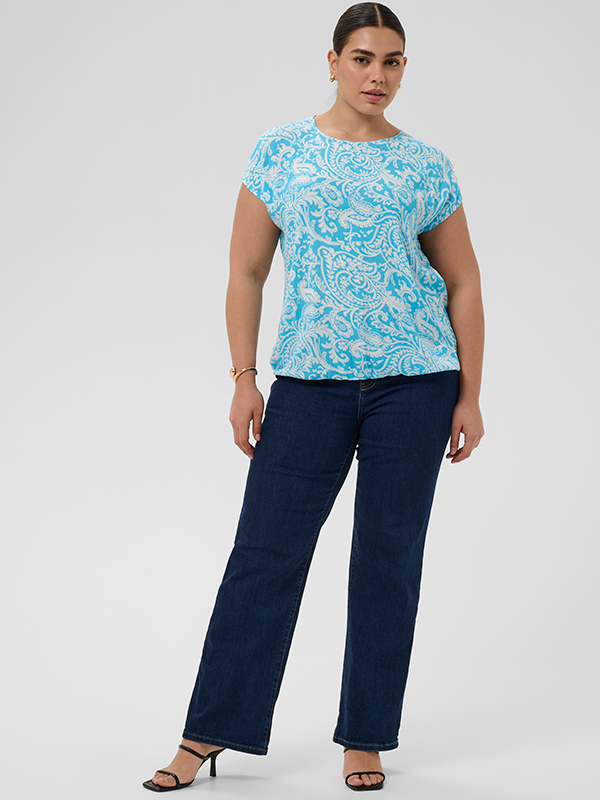 KCVILANA - Plus Size Bluse fra Kaffe Curve