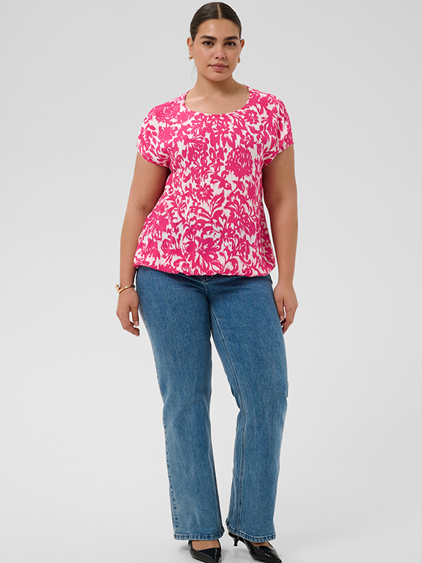 KCVILANA - Plus Size Bluse fra Kaffe Curve