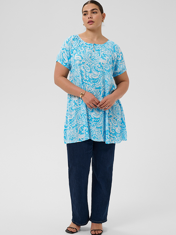 KCVILANA - Plus Size Tunika fra Kaffe Curve