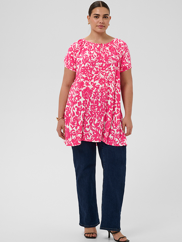 KCVILANA - Plus Size Tunika fra Kaffe Curve