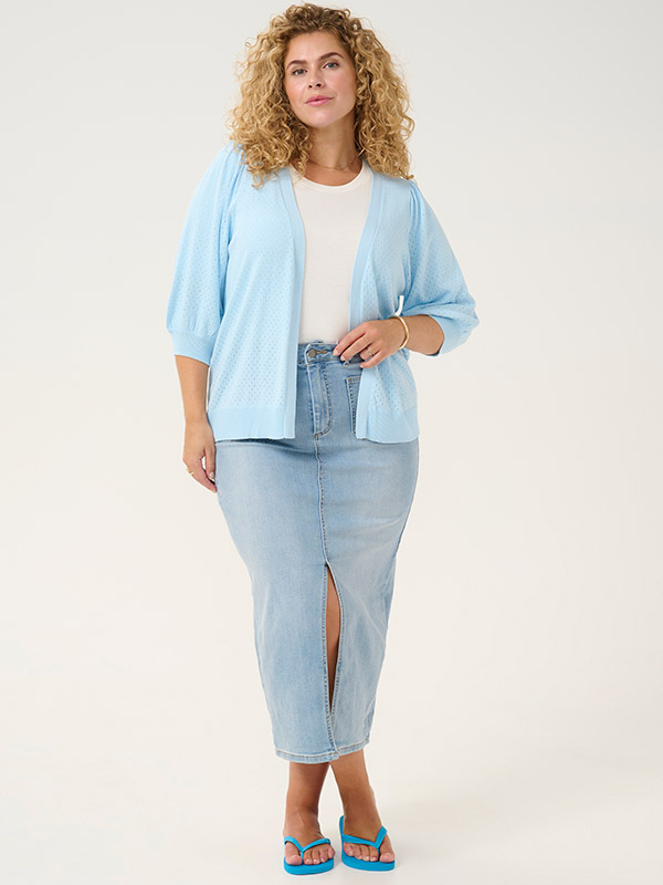KCDALINA - Plus Size Cardigan fra Kaffe Curve