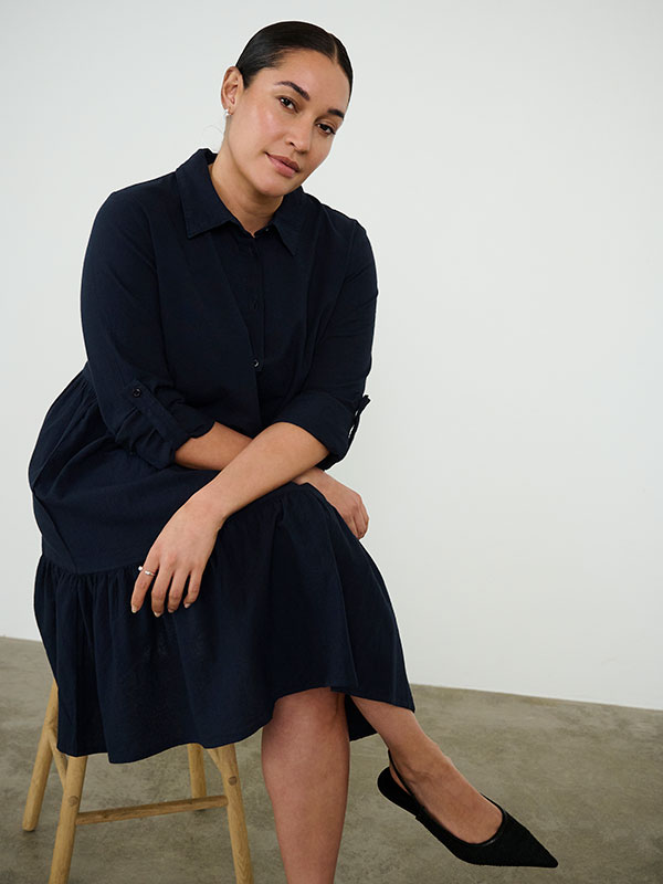 NANA  - Plus Size Kjole fra Kaffe Curve