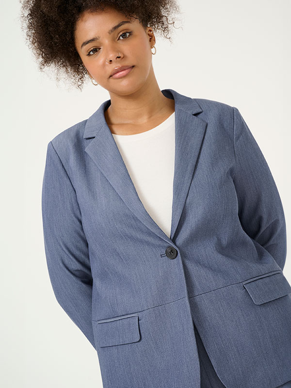 KCSAKIRA - Plus Size Blazer fra Kaffe Curve