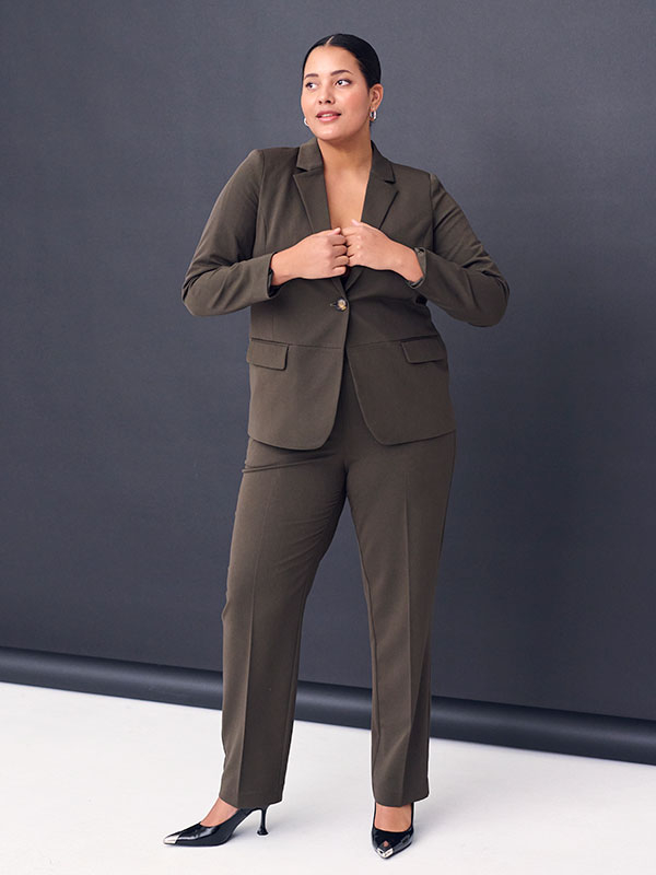 SAKIRA - Plus Size Bukser fra Kaffe Curve
