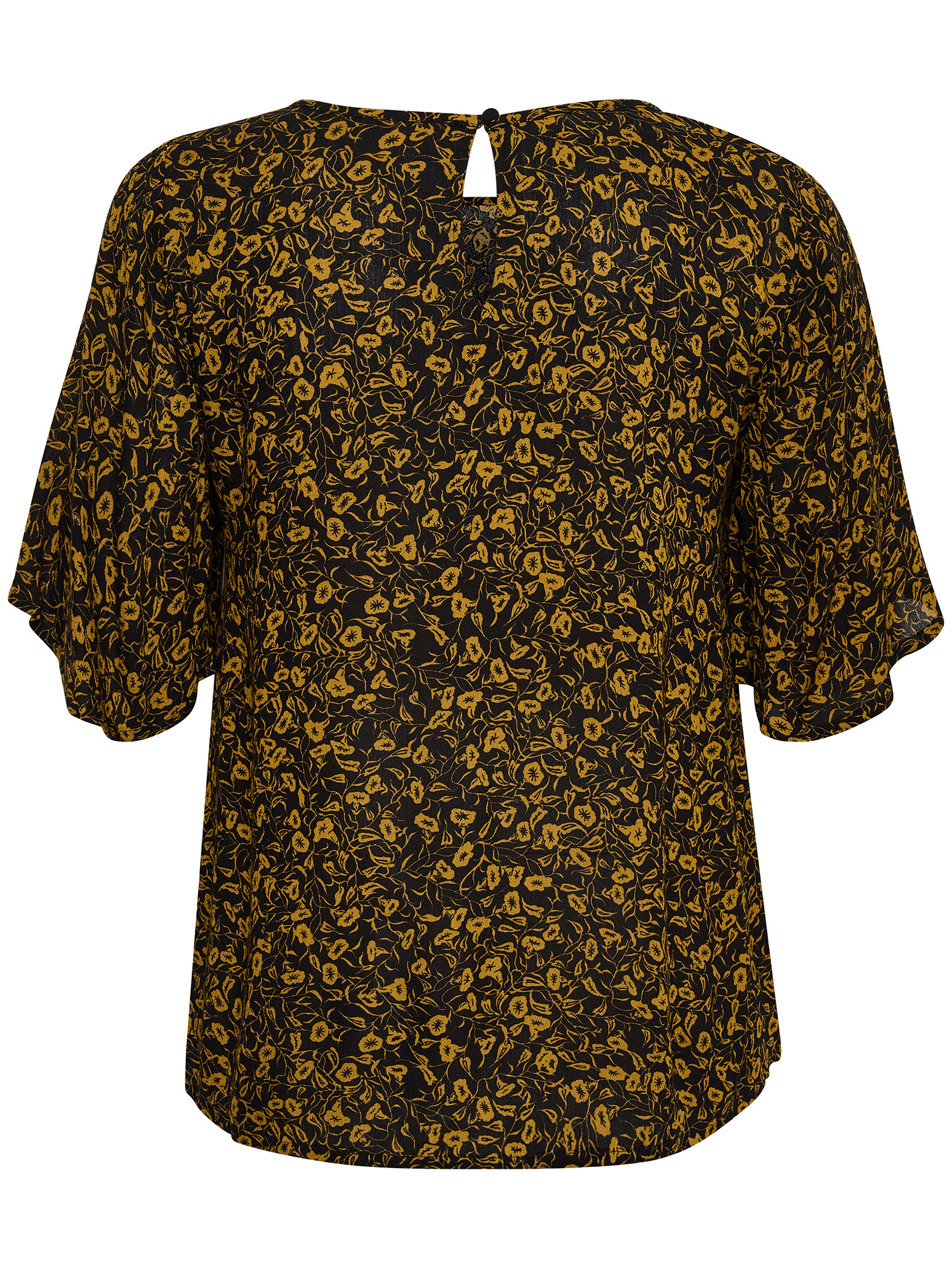 Bluse Med Flott Print fra Kaffe Curve