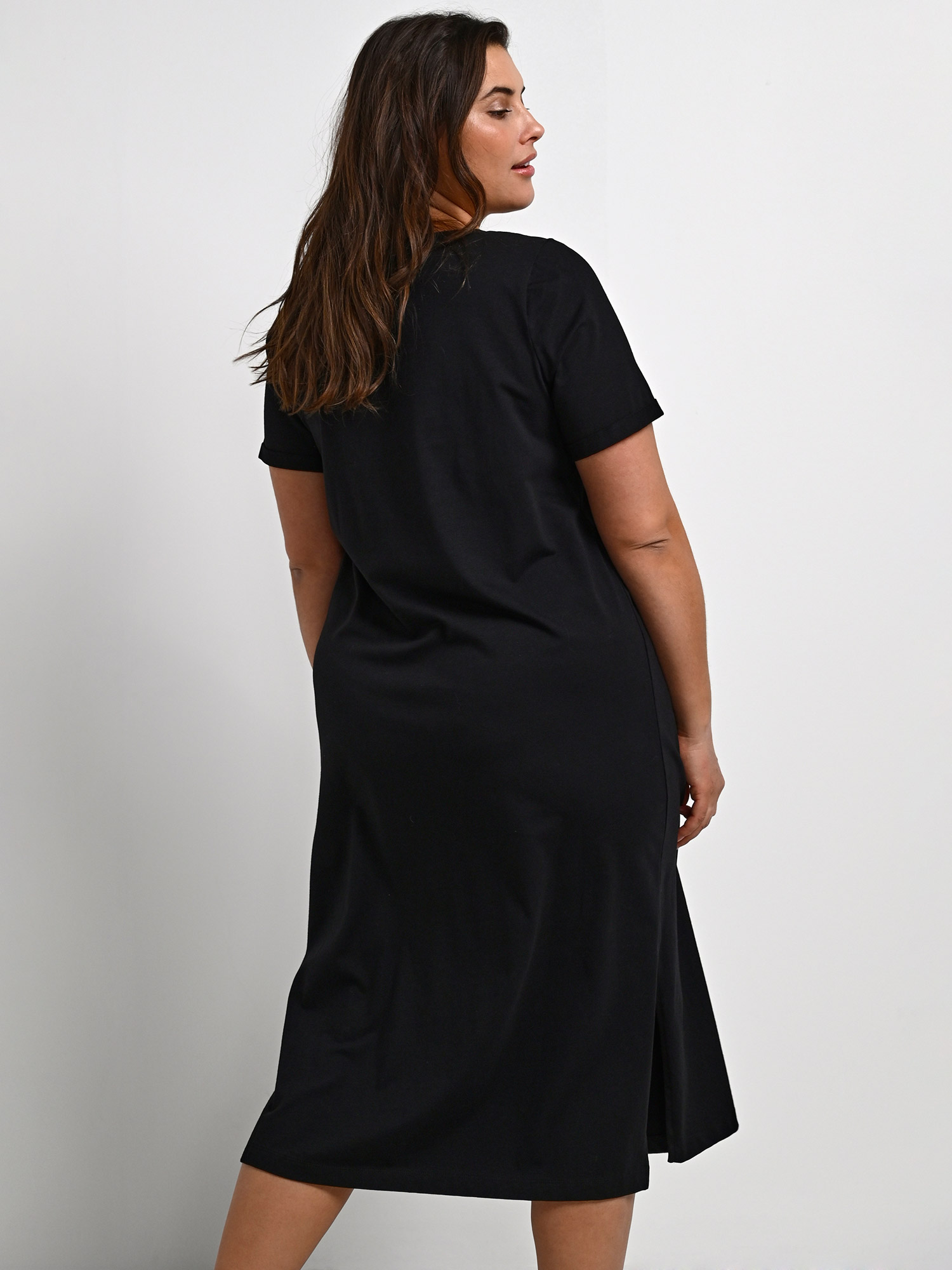 CALINE - Plus Size Kjole fra Kaffe Curve