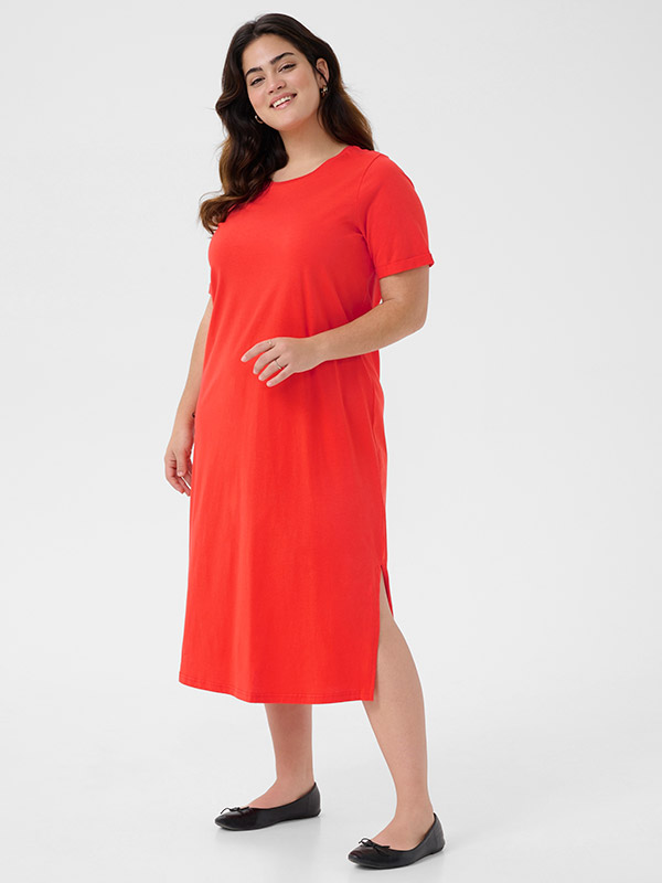 KCCALINE - Plus Size Kjole fra Kaffe Curve