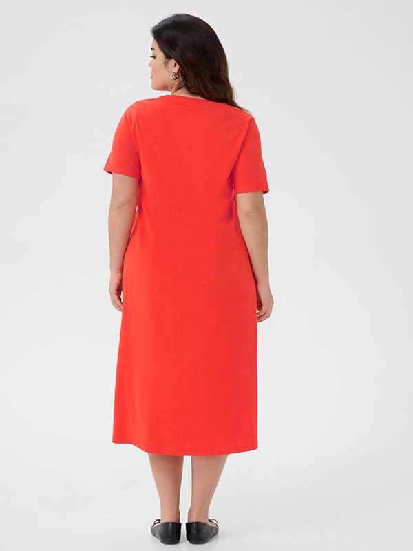 KCCALINE - Plus Size Kjole fra Kaffe Curve