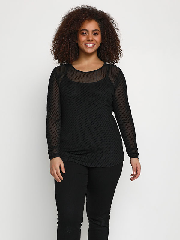 Bluse fra Kaffe Curve