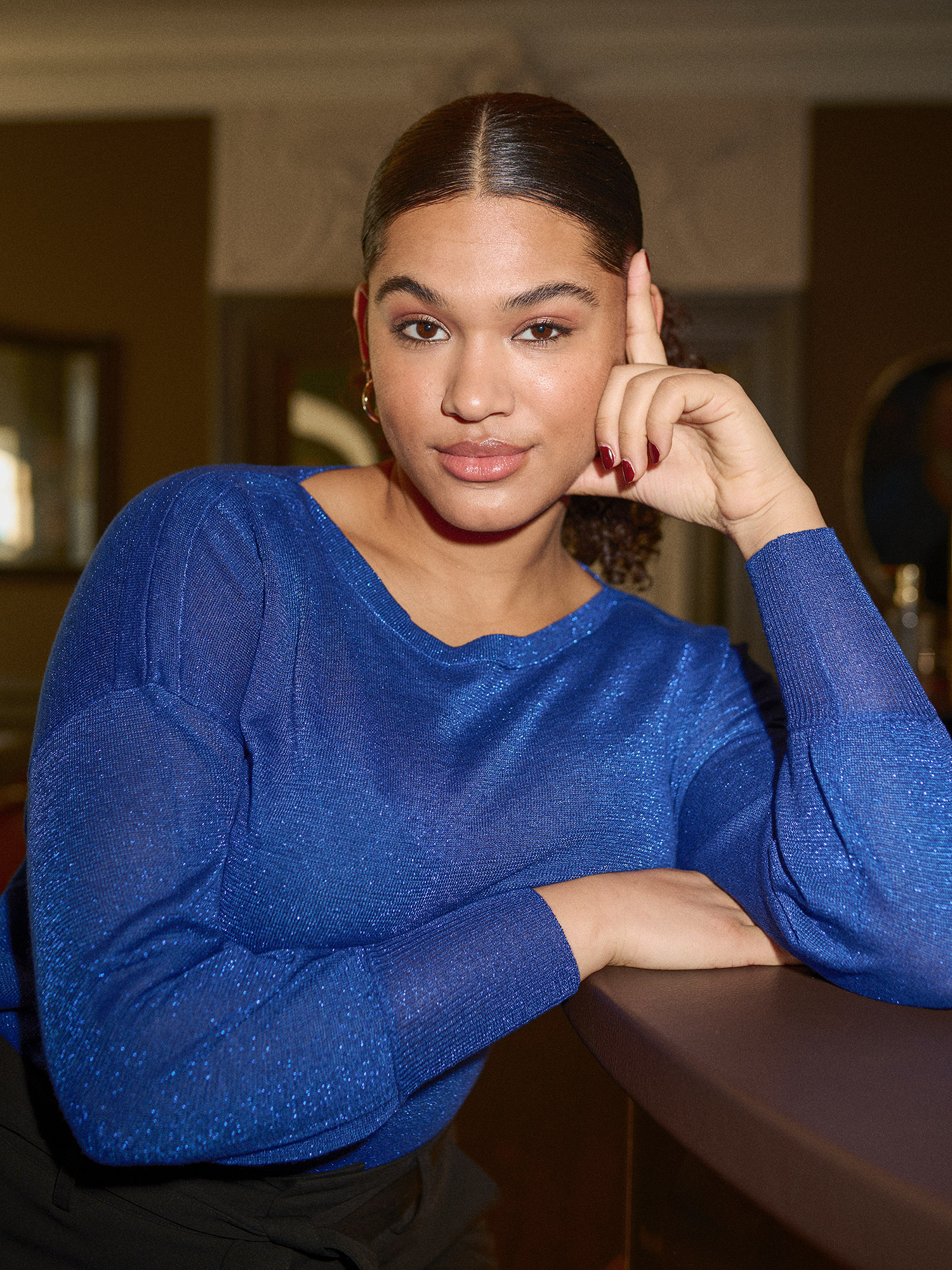 Bluse fra Kaffe Curve