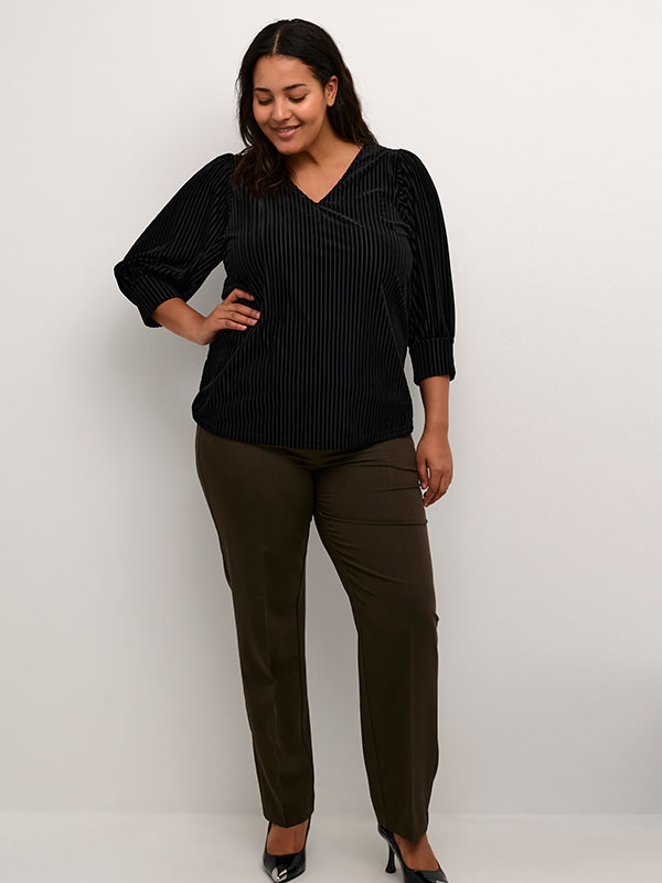 CACANNA  - Plus Size Bluse fra Kaffe Curve